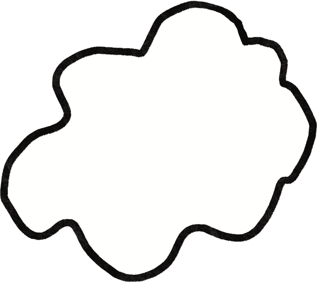 cute message box, cloud box clipart png