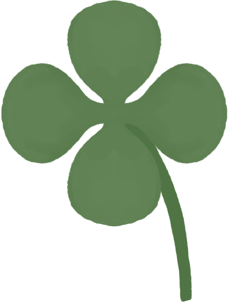 Clover leaf, lucky leaf, four leaf clover png