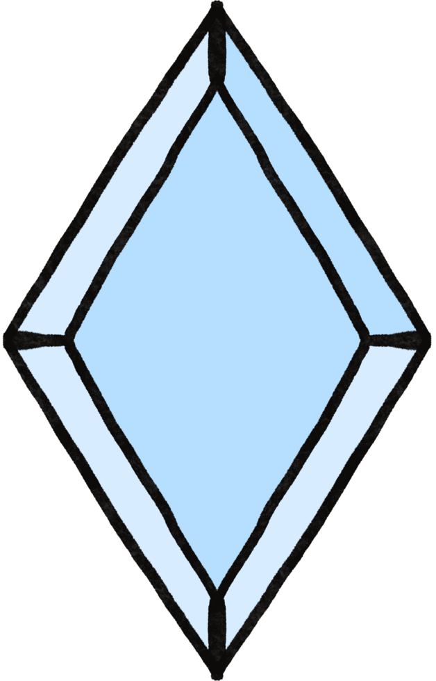 blue diamond clipart png