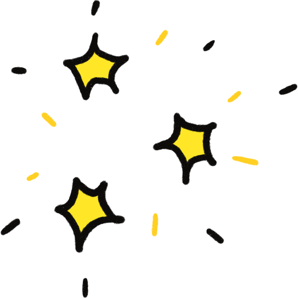 Glitter star for decoration png