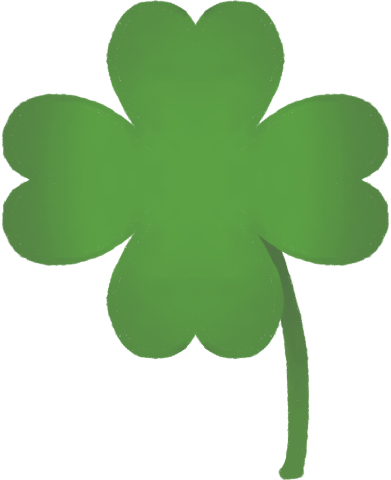 Clover leaf, lucky leaf, four leaf clover png