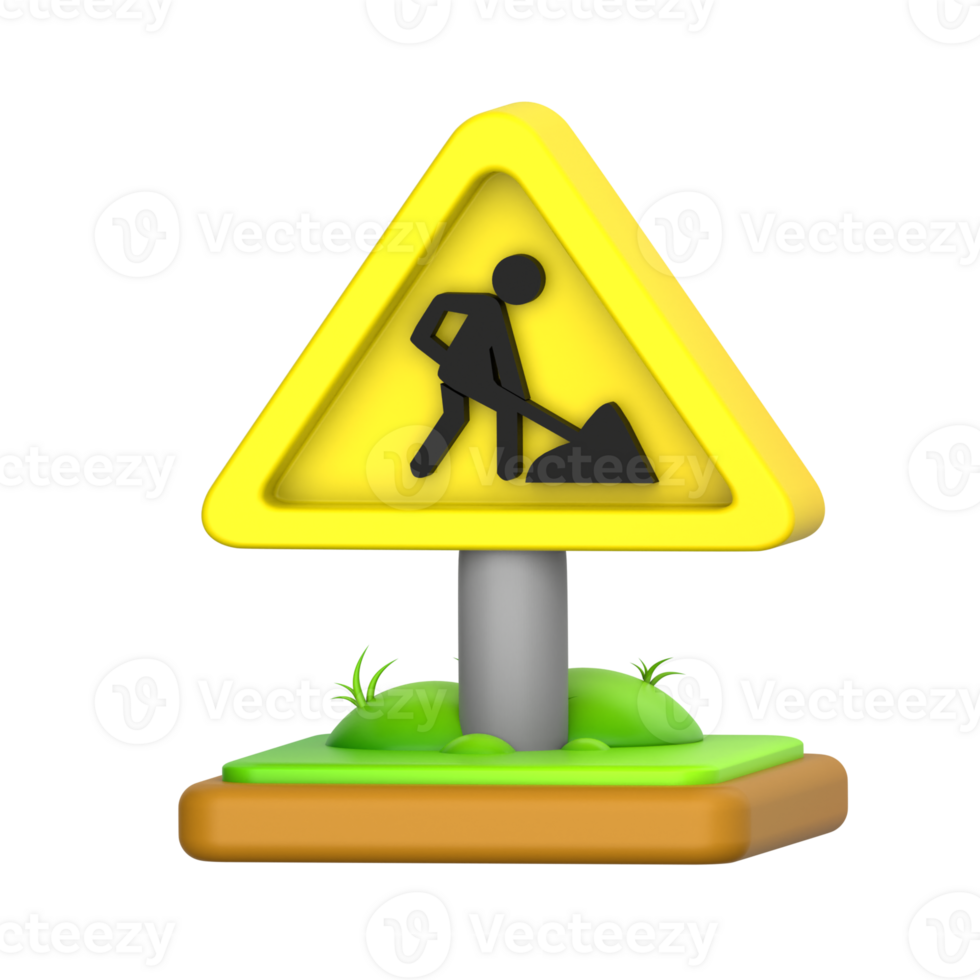 Work In Progress 3D Icon png