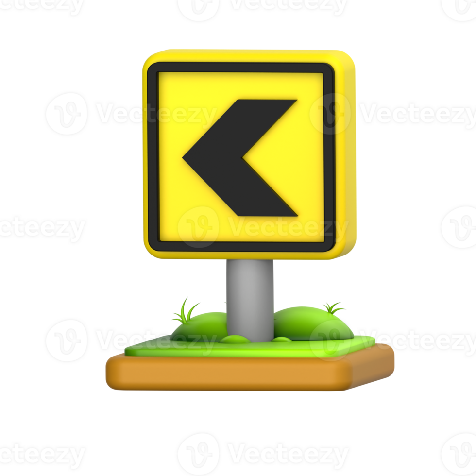 Chevron Sign 3D Icon png