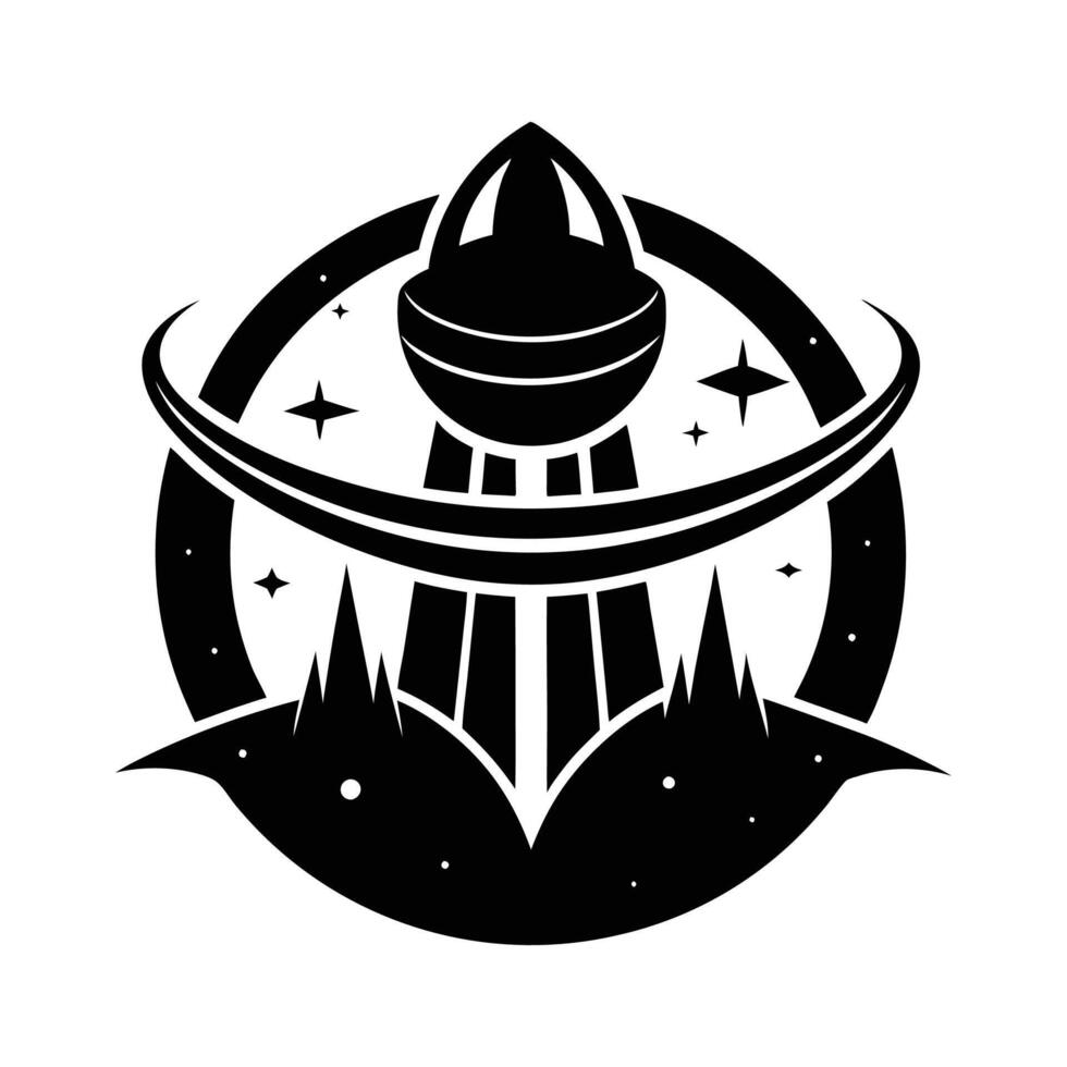 space astronaut illustration design on white background vector