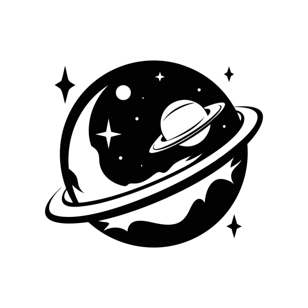 space astronaut illustration design on white background vector