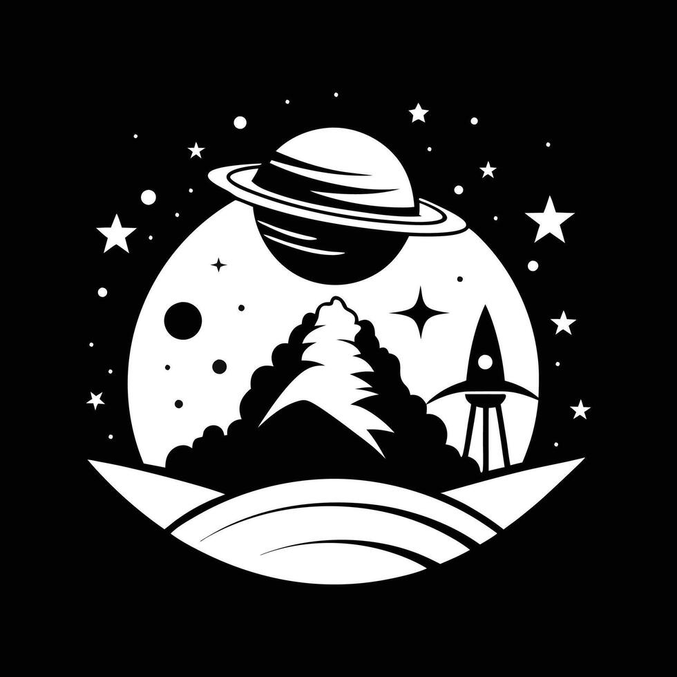 space astronaut illustration design on white background vector