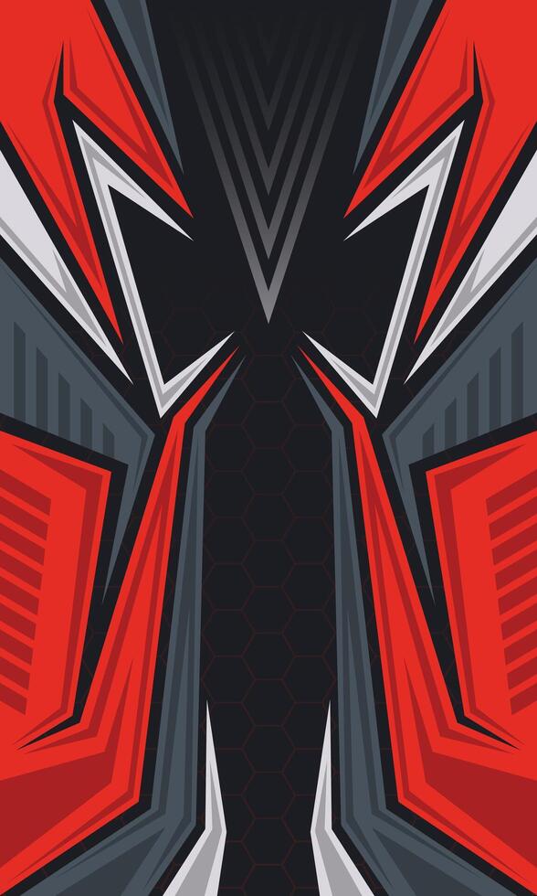 Sports jersey fabric sublimation printing template vector
