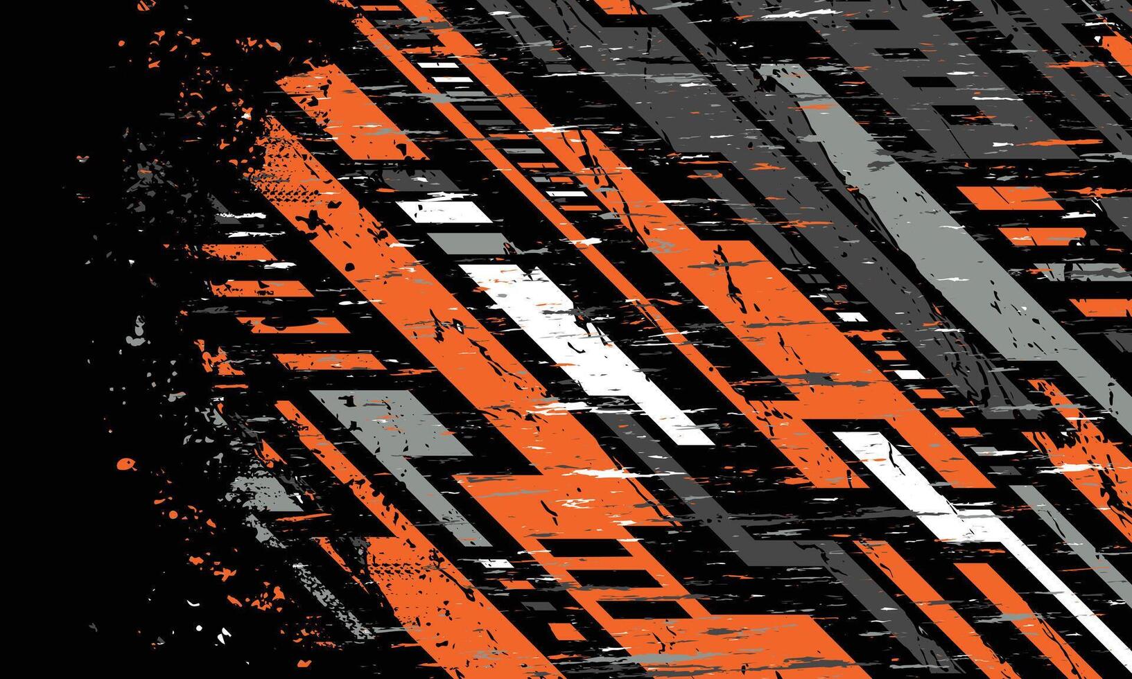 Abstract background geometric futuristic grunge brush strokes vector