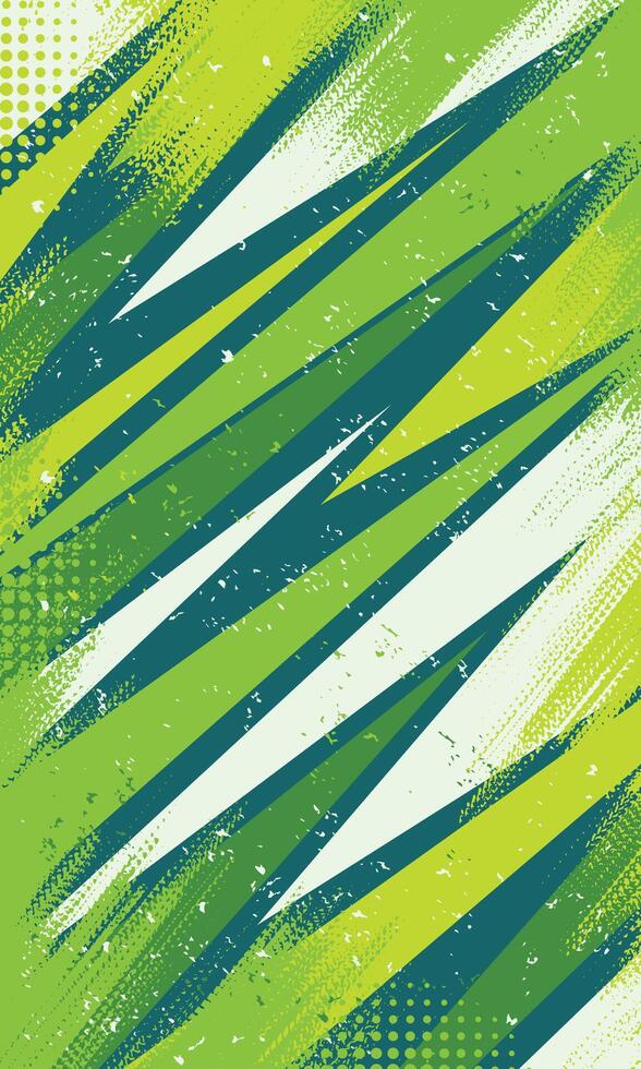 Geometric lines with abstract grunge brush splash vector
