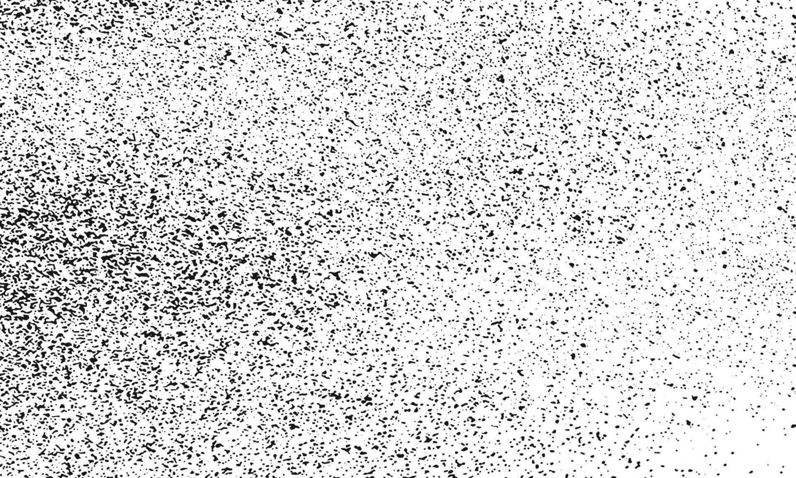 Grunge style black grain texture background vector
