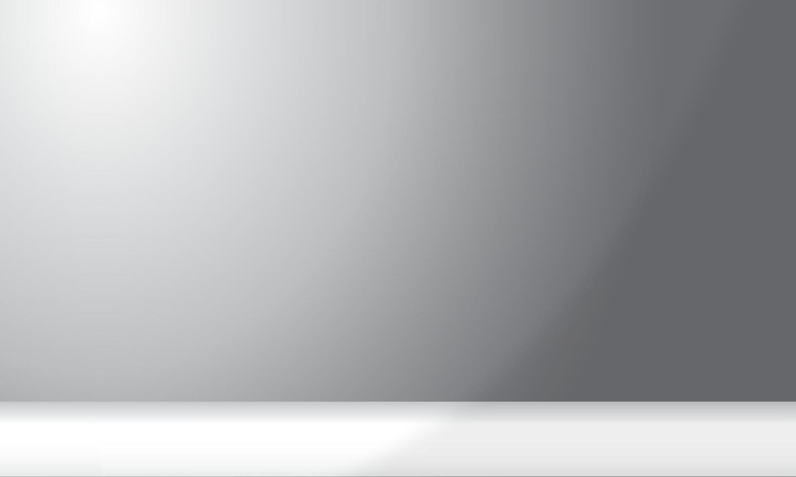 Abstract grey and white empty room background with copy space area,suitable for studio room, banner or presentation design vector