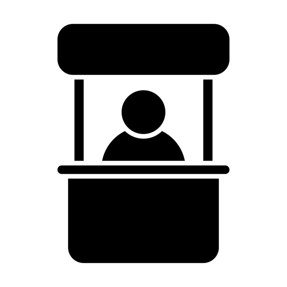 Promo stand icon illustration for graphic design, logo, web site, social media, mobile app, ui vector