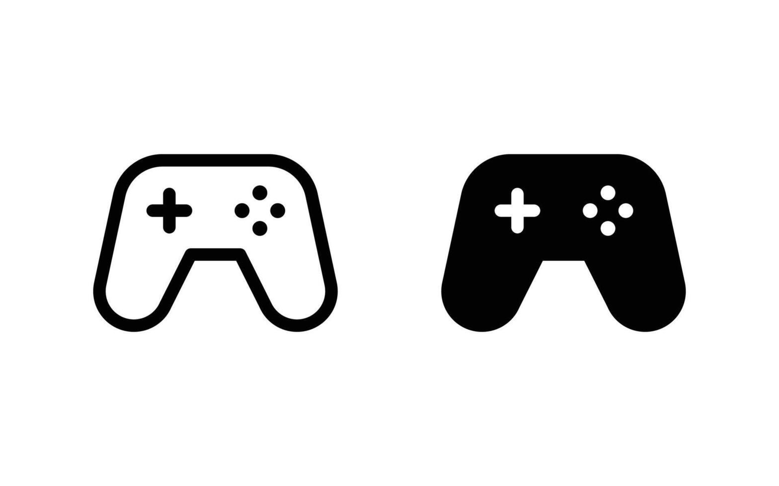 game pad icon illustration vector