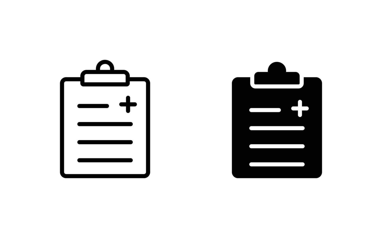 medical report icon vector