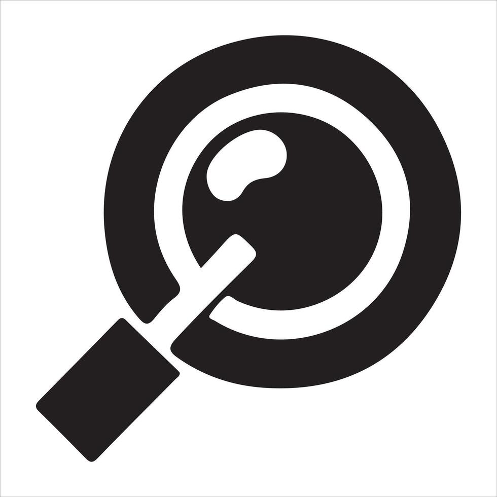 Search icon. Search icon. search magnifying glass icon on white background vector