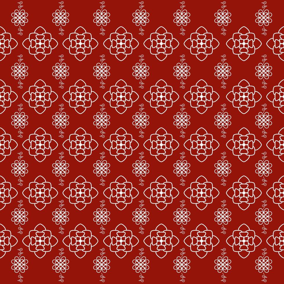 Seamless floral patterns for carpets, curtains, printed fabrics and printed papers. vector