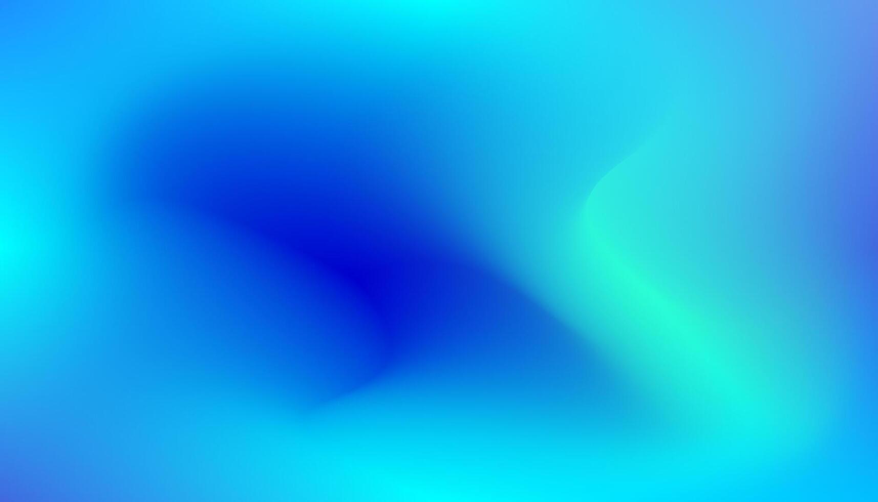 An abstract, fluid canvas of turquoise and blue hues, gently blending into each other in a mesmerizing mesh pattern. vector