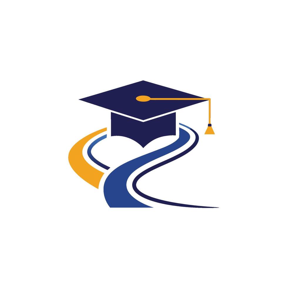 Graduation Cap icon symbol flat illustration vector