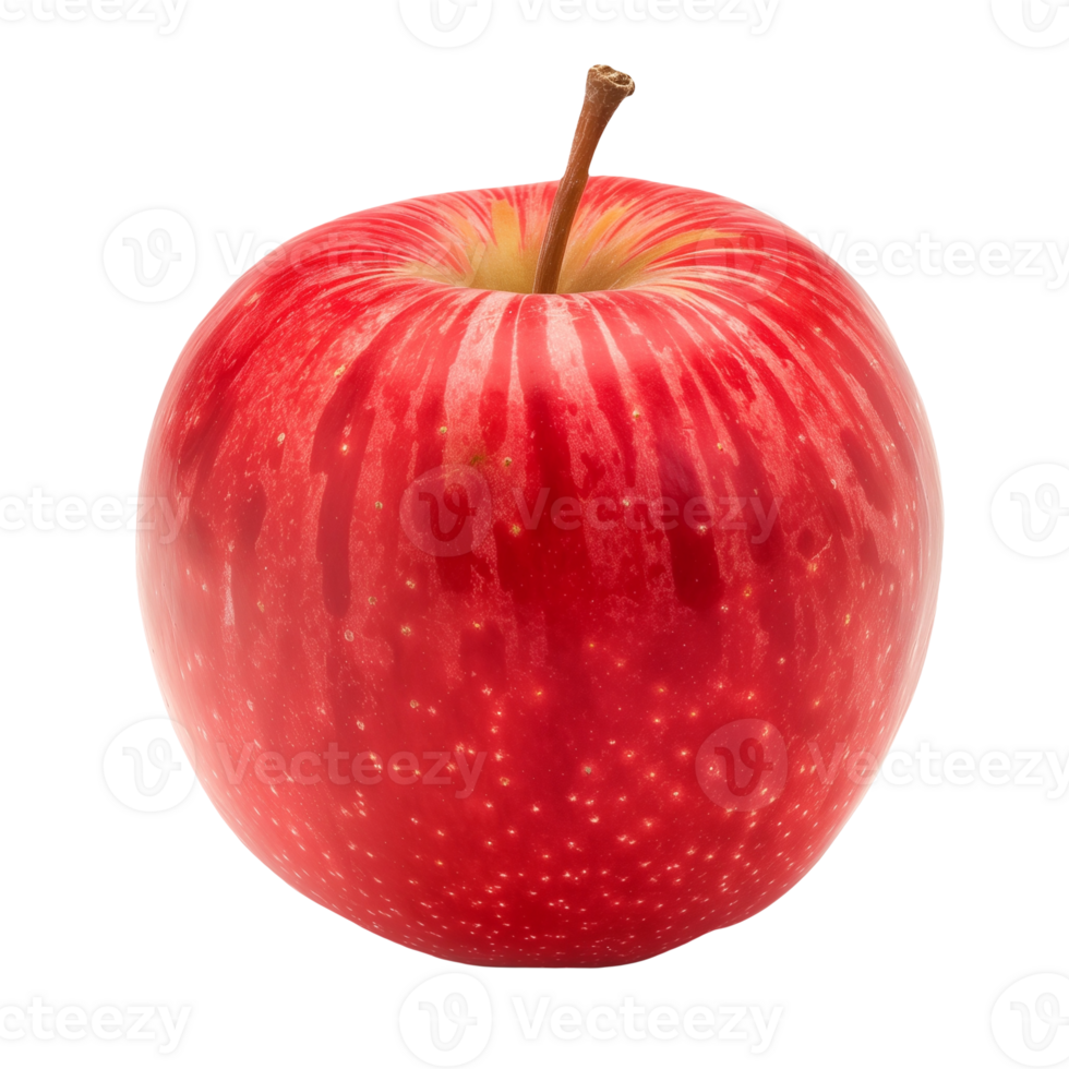Red Apple Isolated on Transparent Background png