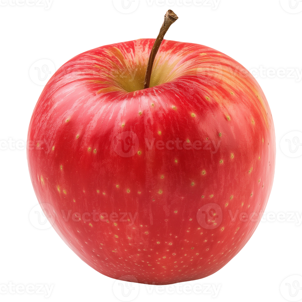 Red Apple Isolated on Transparent Background png
