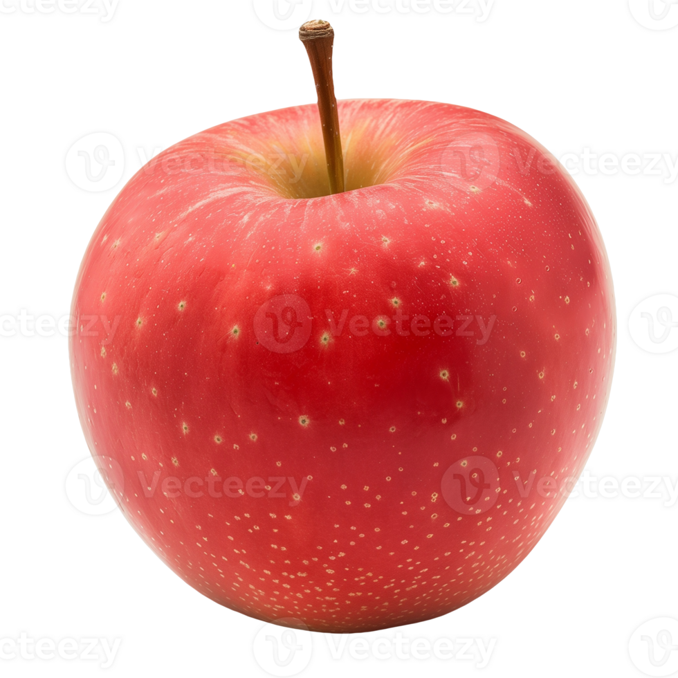 Red Apple Isolated on Transparent Background png