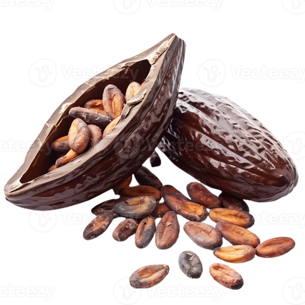 Cacao Isolated on Transparent Background png