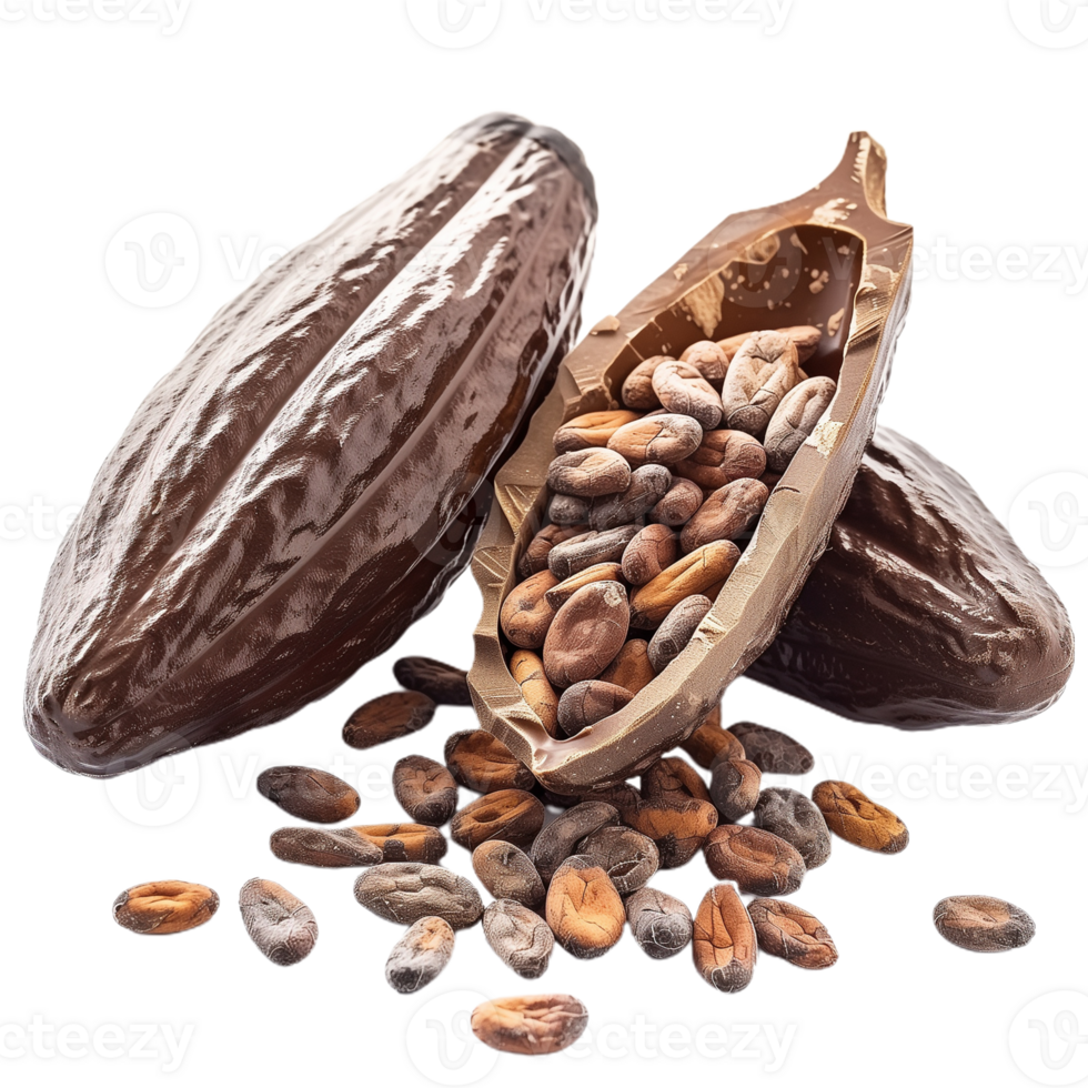 Cacao Isolated on Transparent Background png