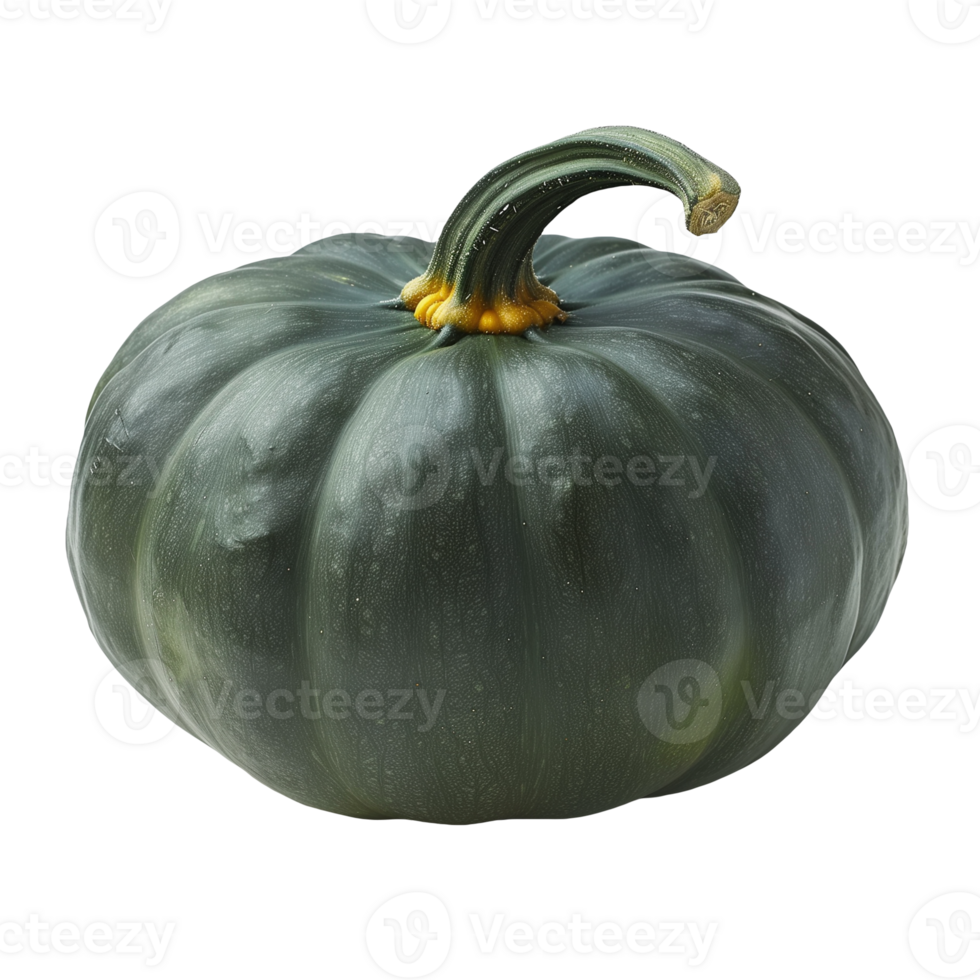 Green Pumpkin Isolated on Transparent Background png