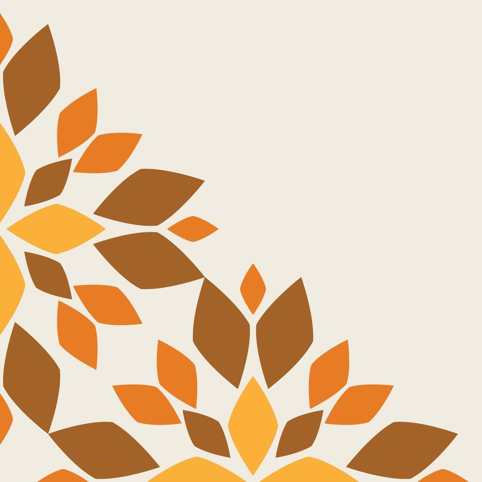 soft color floral frame corner design vector