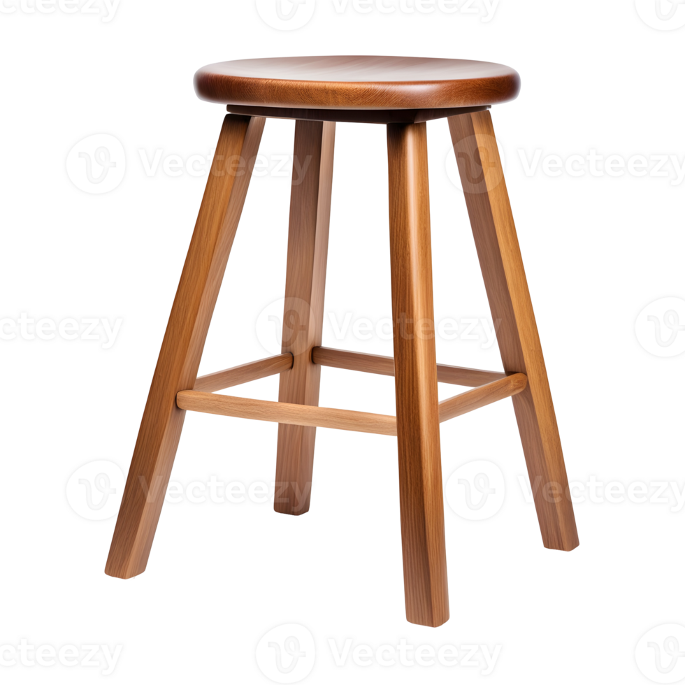 Bar Stool Isolated on Transparent Background png