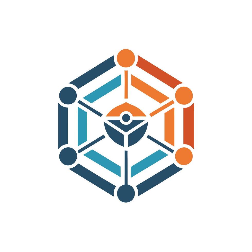 Creative and Elegant Minimalistic Logo Design for Technology and Software Company vector