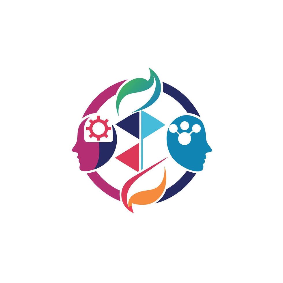 Creative and Elegant Minimalistic Logo Design for Technology and Software Company vector