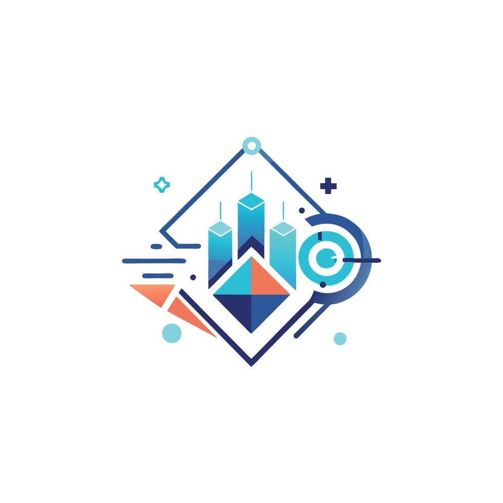 Creative and Elegant Minimalistic Logo Design for Technology and Software Company vector
