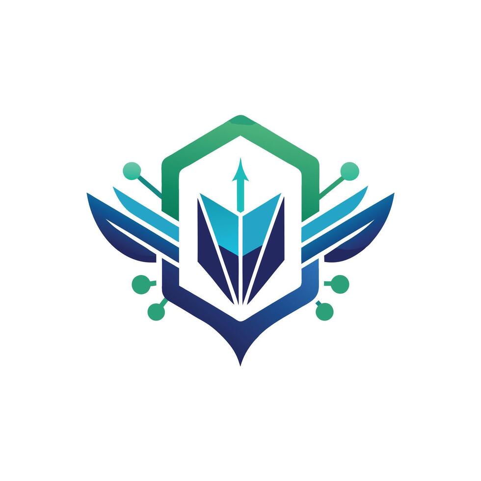 Creative and Elegant Minimalistic Logo Design for Technology and Software Company vector