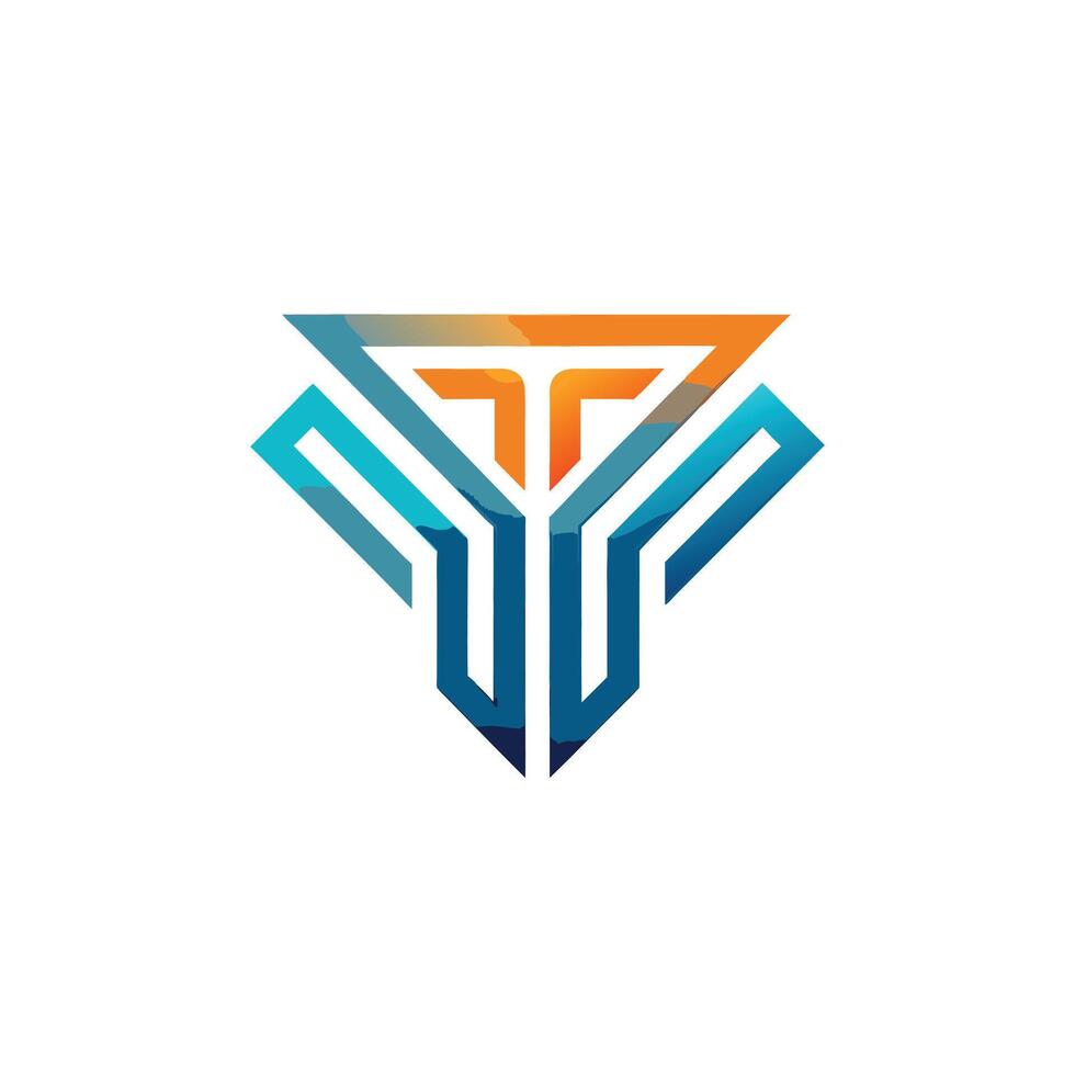 Creative and Elegant Minimalistic Logo Design for Technology and Software Company vector