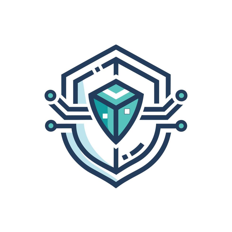 Creative and Elegant Minimalistic Logo Design for Technology and Software Company vector
