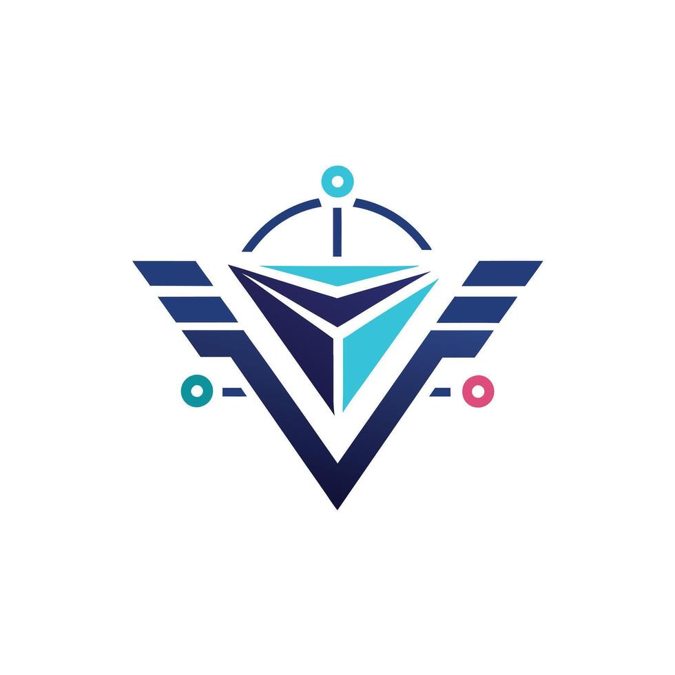 Creative and Elegant Minimalistic Logo Design for Technology and Software Company vector