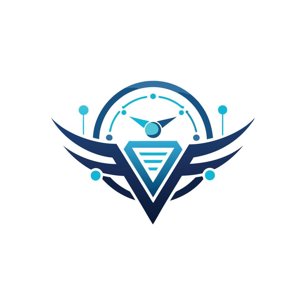 Creative and Elegant Minimalistic Logo Design for Technology and Software Company vector