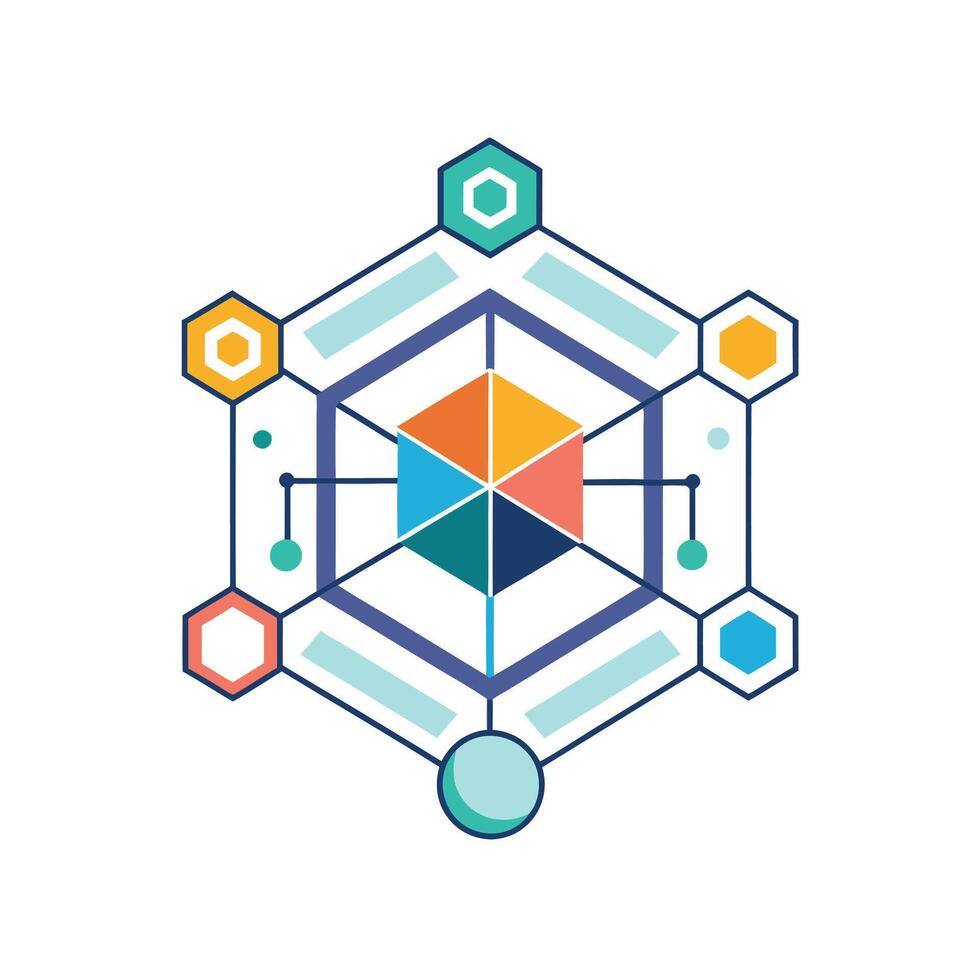 Creative and Elegant Minimalistic Logo Design for Technology and Software Company vector