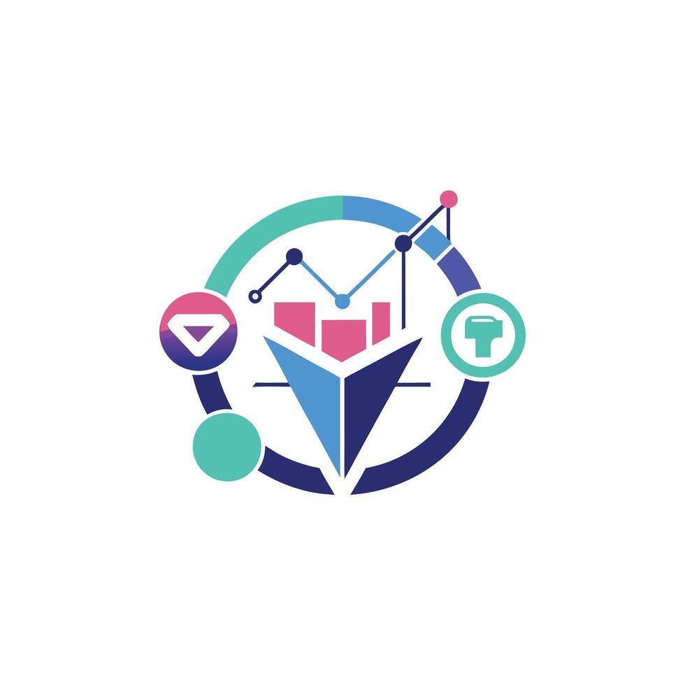 Creative and Elegant Minimalistic Logo Design for Technology and Software Company vector