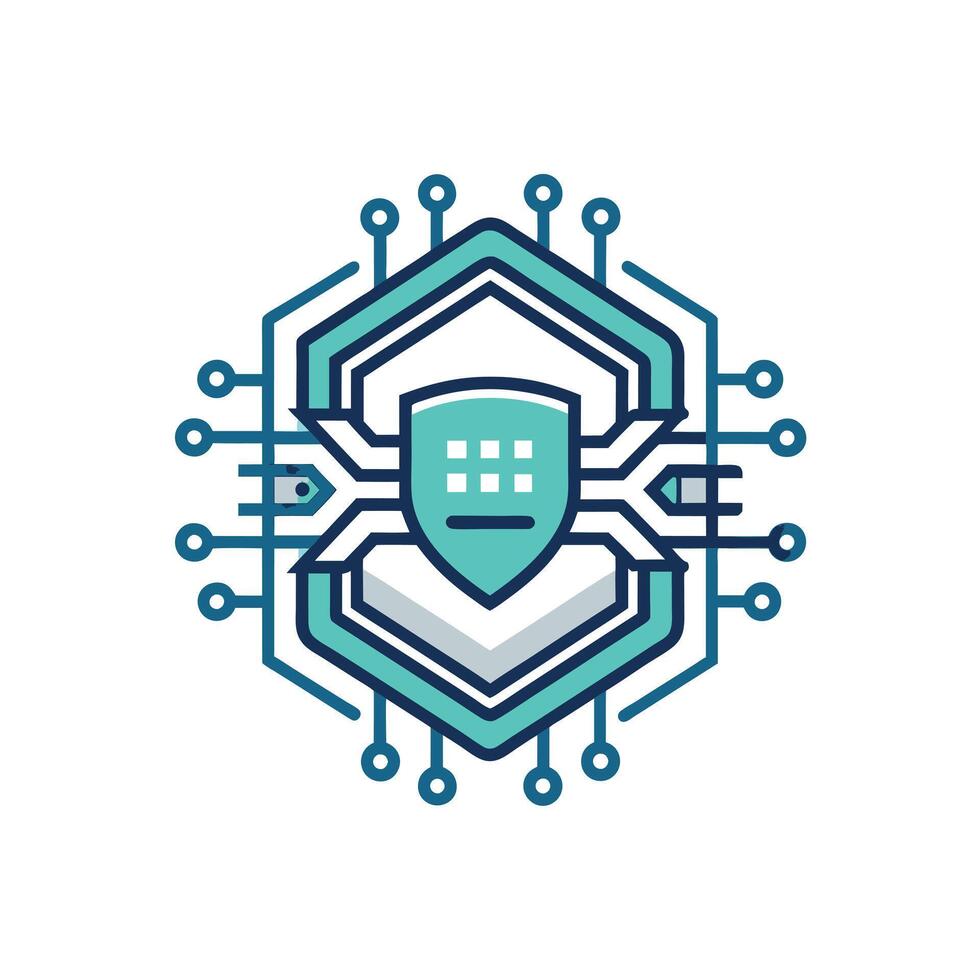 Creative and Elegant Minimalistic Logo Design for Technology and Software Company vector