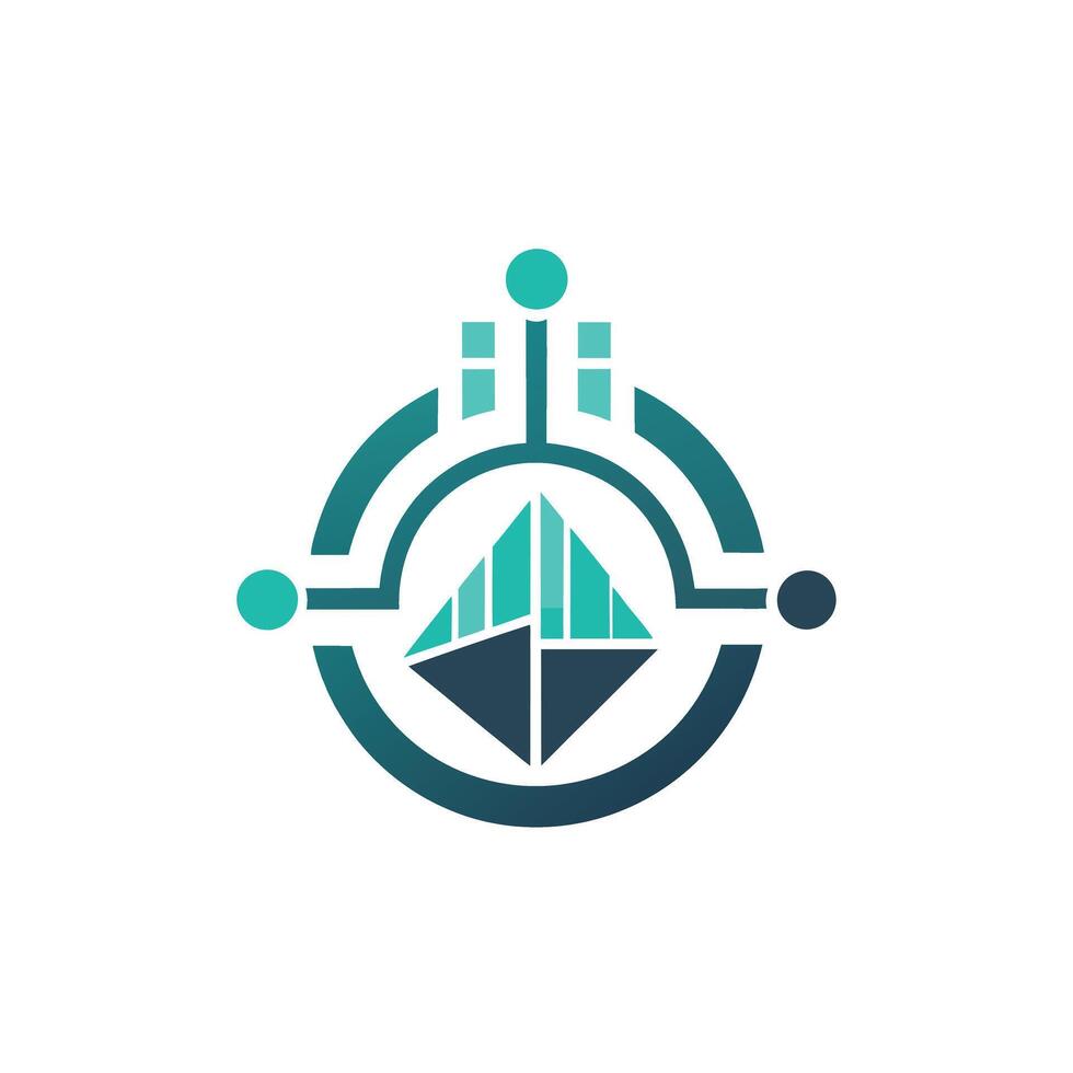 Creative and Elegant Minimalistic Logo Design for Technology and Software Company vector