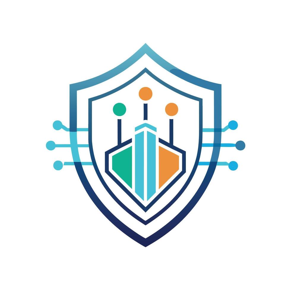 Creative and Elegant Minimalistic Logo Design for Technology and Software Company vector