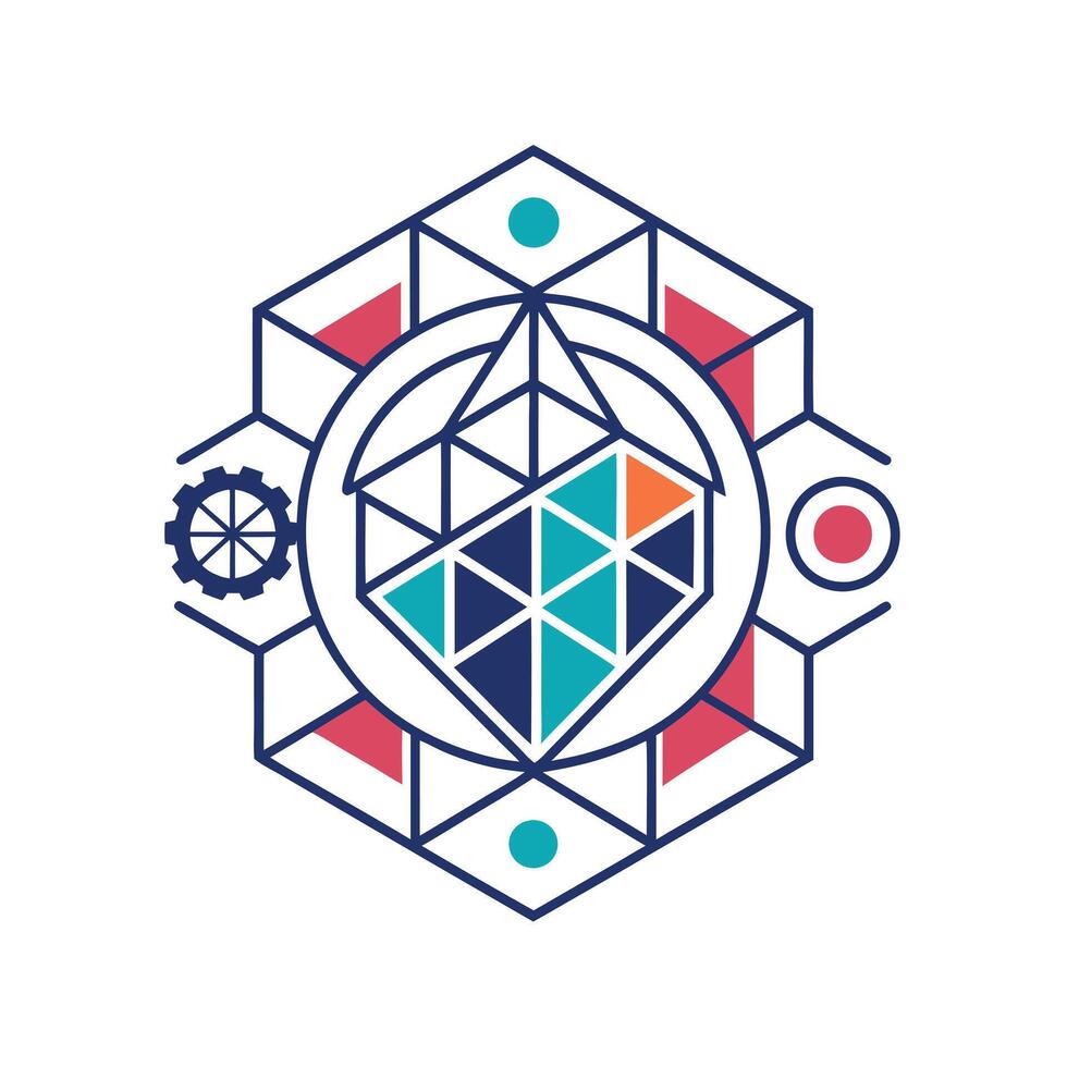 Creative and Elegant Minimalistic Logo Design for Technology and Software Company vector