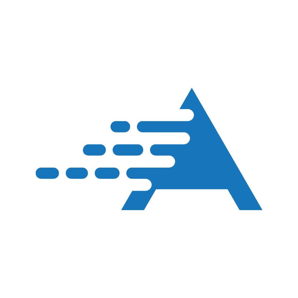 nice letter a logo vector