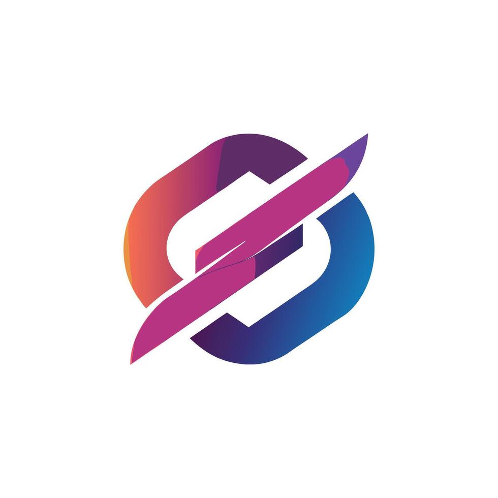 Creative and Elegant Minimalistic Logo Design for Technology and Software Company vector