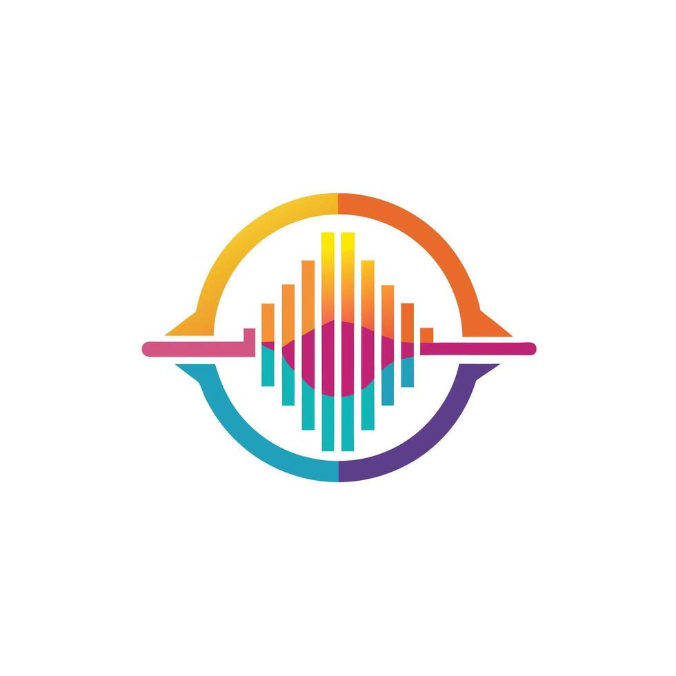 Creative and Elegant Minimalistic Logo Design for Technology and Software Company vector