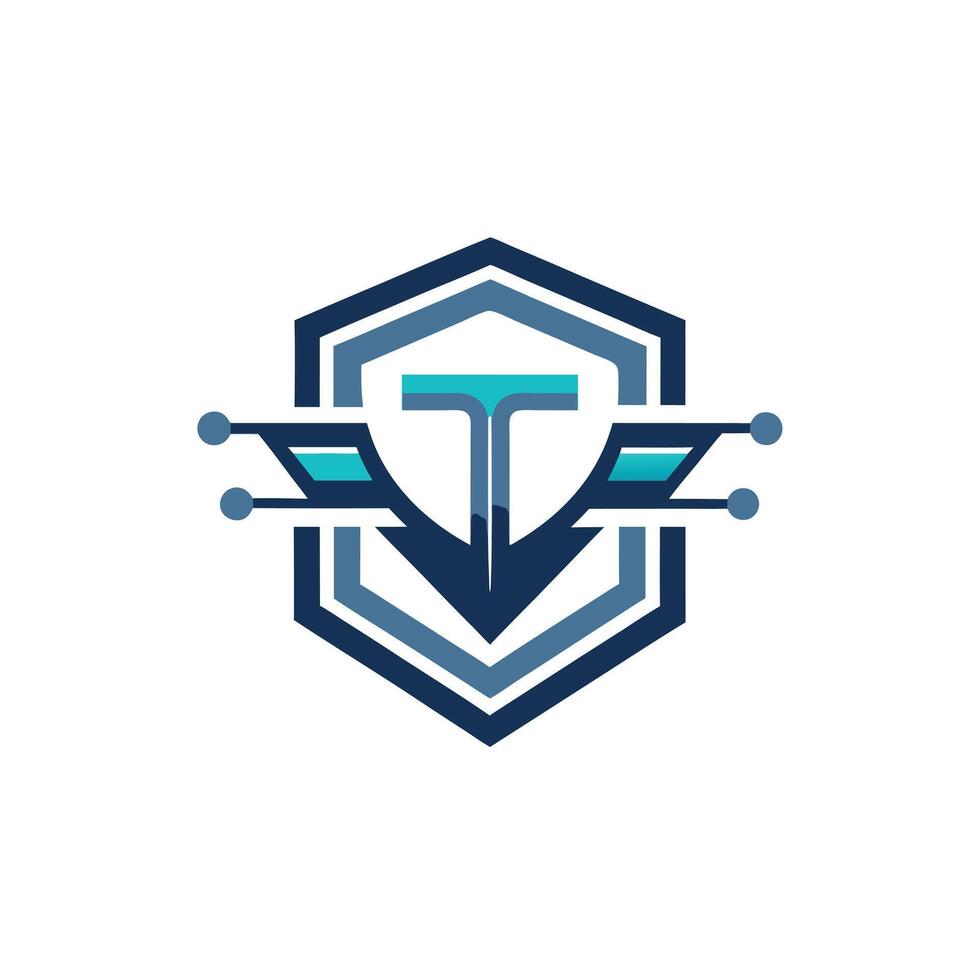 Creative and Elegant Minimalistic Logo Design for Technology and Software Company vector