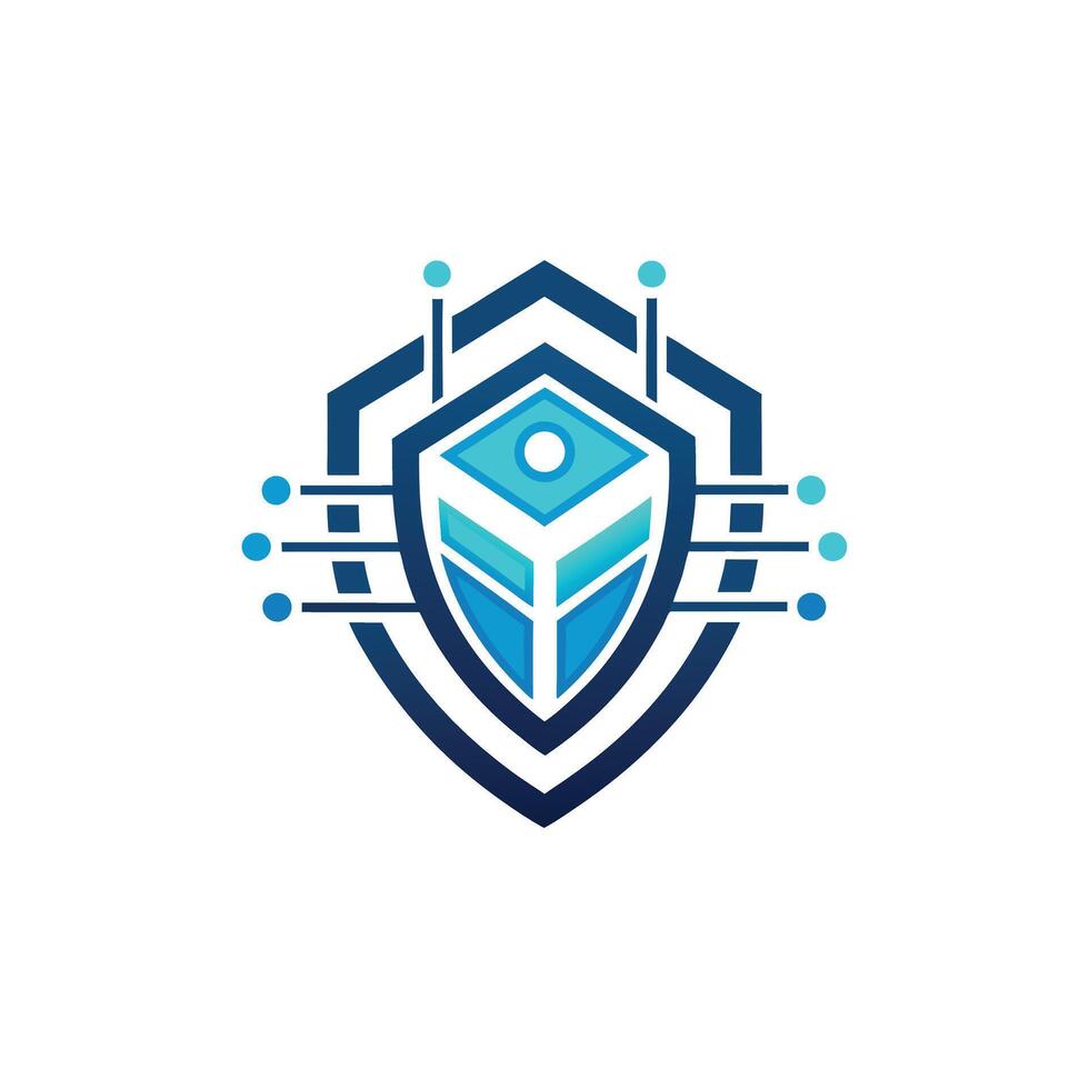 Creative and Elegant Minimalistic Logo Design for Technology and Software Company vector