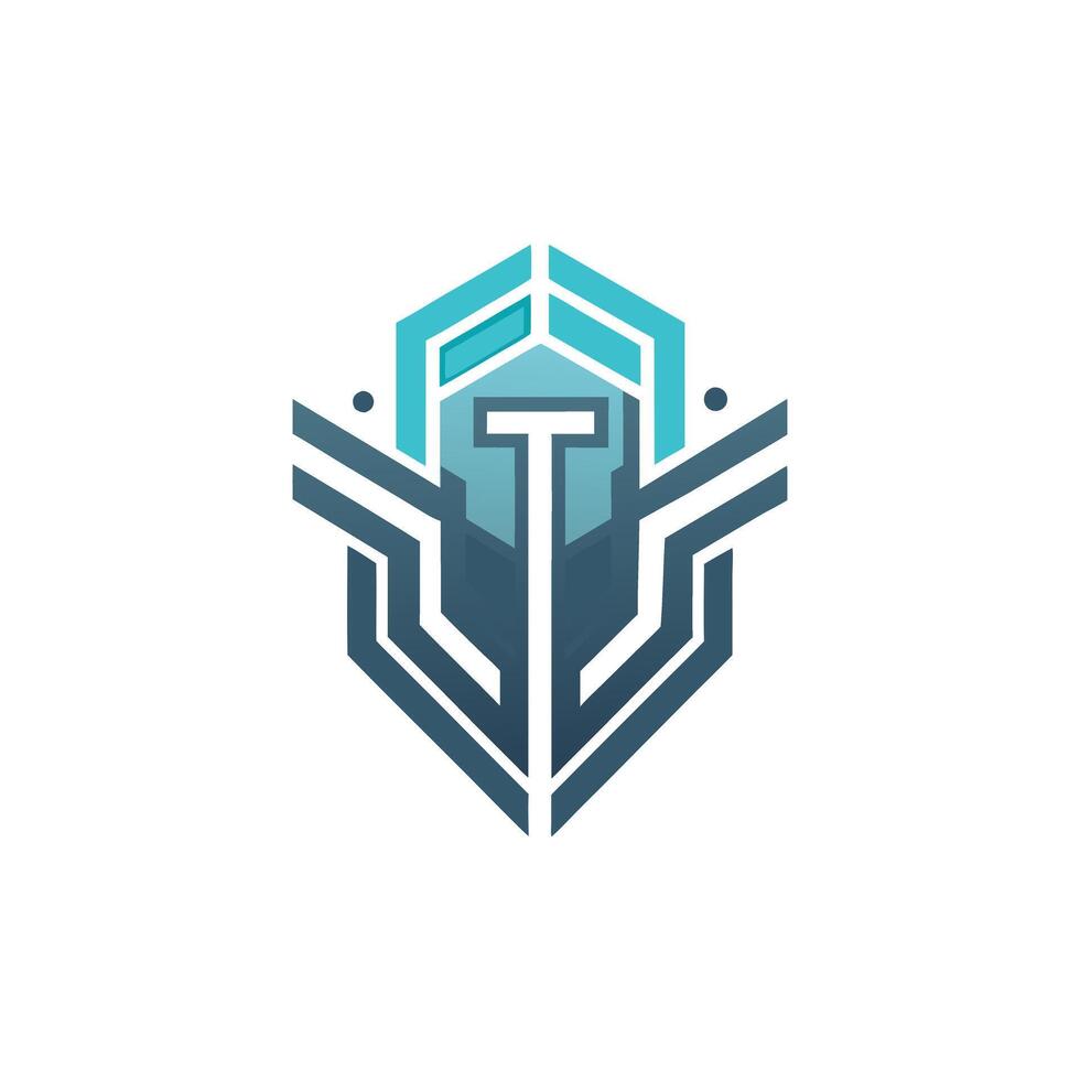Creative and Elegant Minimalistic Logo Design for Technology and Software Company vector